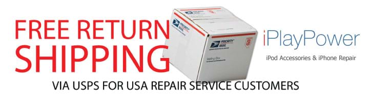 iPhone Mail Repair Service With Same Day Return Free Shipping